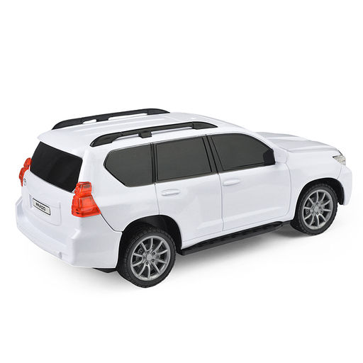 Машина Toyota Prado 19 см, (свет, р/у) белый
