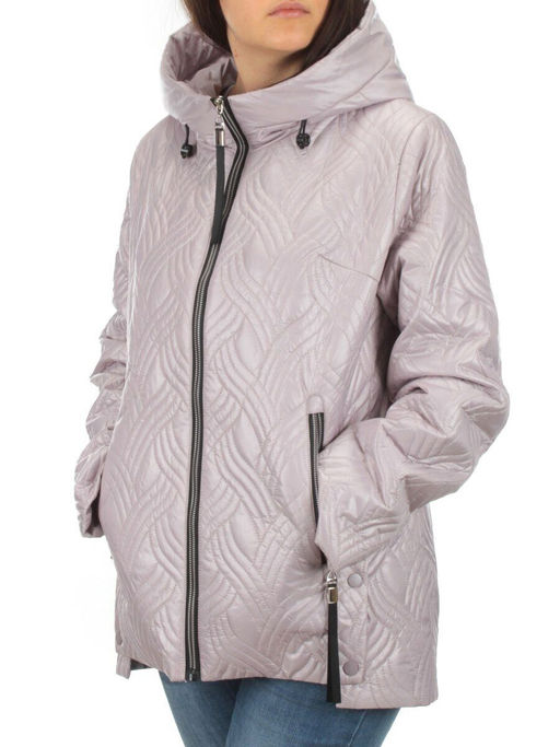 M8287 LILAC Куртка демисезонная женская (100 гр. синтепон) Maria - Фабричный китай фото 3