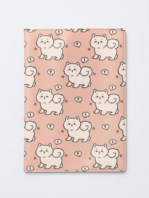 Обложка для паспорта Аниме Many white cat, плотность 600 мкм