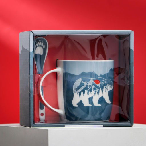 Набор Лучший дедушка, кружка 350 мл, ложка - Дорого внимание фото 7