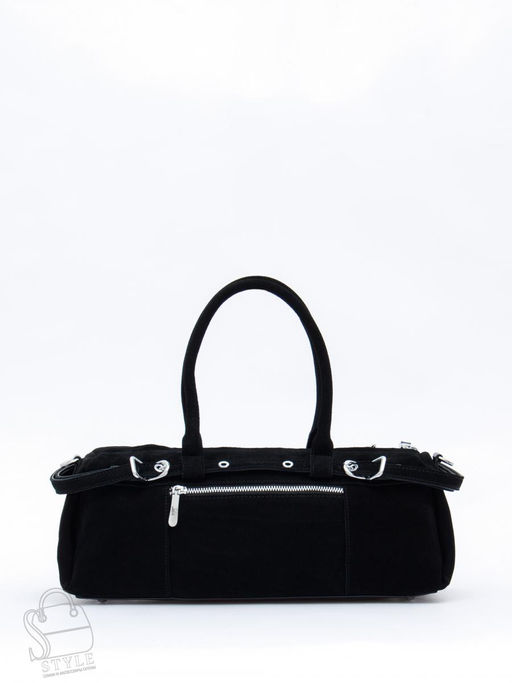 Сумка женская кожаная 98420MSS black Velina Fabbiano-Safenta