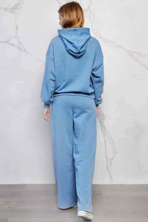 Арт. 2517 Костюм с брюками женский 42-48 (4 шт) Цвет:морозное утро - Калинка фото 4