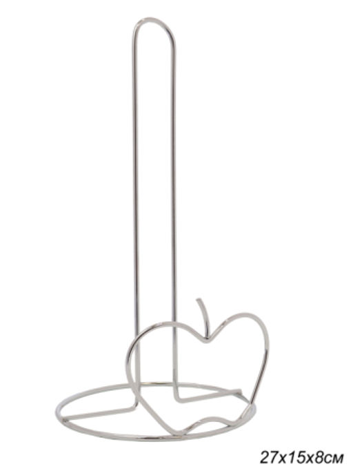 Держатель для бумажных полотенец металл Яблоко / DER-552 /уп 60/0,14 - Галеонтрейд фото 2