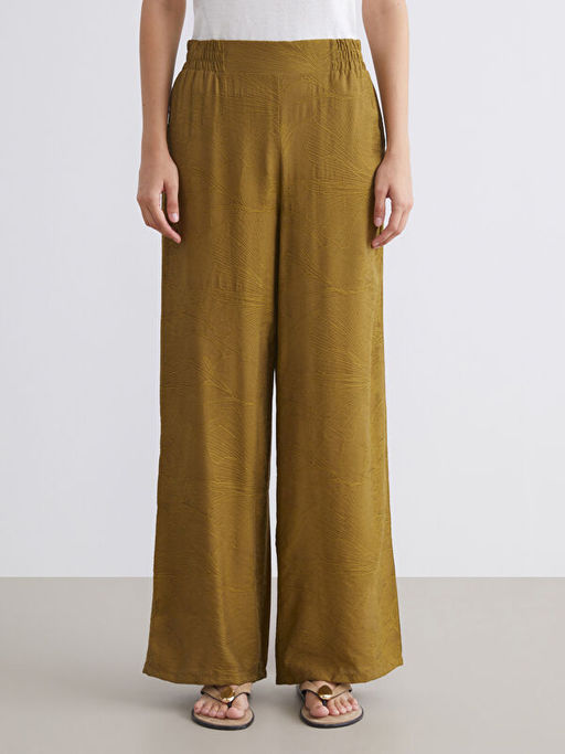 Beli Lastikli Nak??l? Kad?n Pantolon