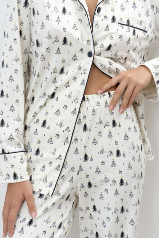 ПИЖАМА ЖЕНСКАЯ арт. 5709W-80086.3S-011 - Almando melado фото 3