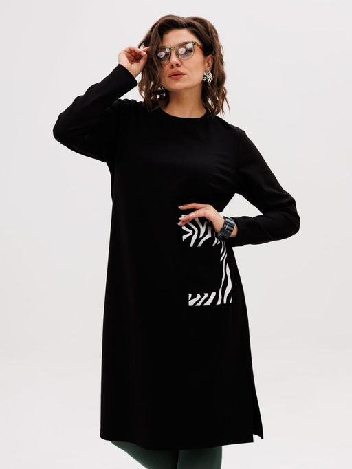 Платье ANELLI 1427.1 сны зебры фото 6