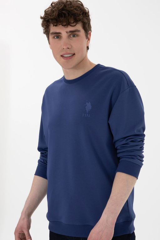 Erkek A__k Lacivert Sweatshirt Sepette S_rpriz _ndirim - U.s. polo assn фото 3