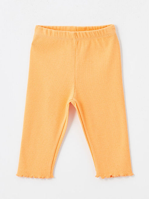 Beli Lastikli K?z Bebek ?i?ek Desenli Tayt 2li - Waikiki фото 2