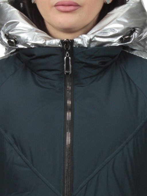221С-050 BLUE GREEN Пальто зимнее женское (Био - Пух)