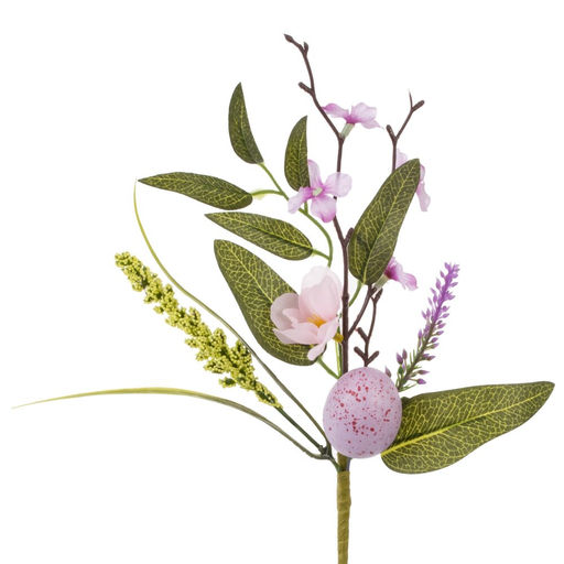 Ветка искусственная "Пасхальная", L18 W5 H33 см