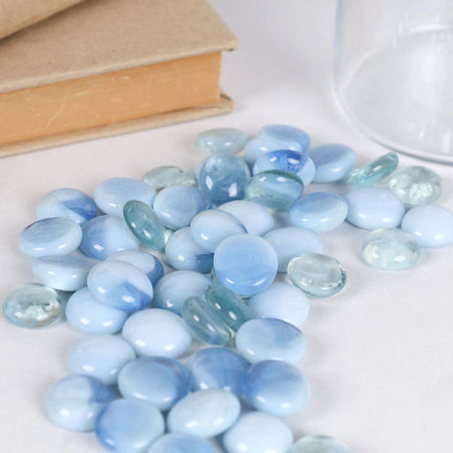 Декоративные камни 250г / 7-219 /уп 100/ голубой / 711819 - Галеонтрейд фото 3