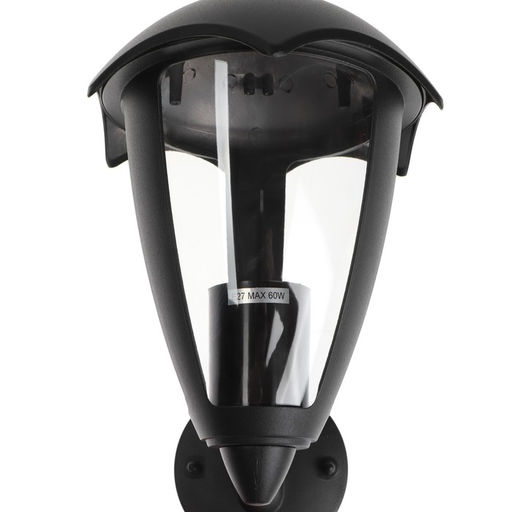 Светильник Uniel UUL-S80A, уличный, 60W/E27, IP54, Е27, чёрный