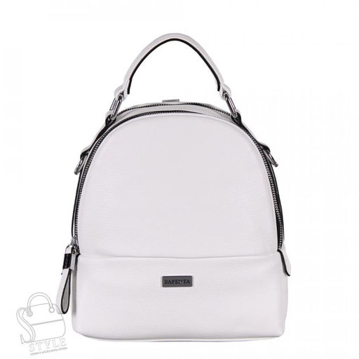 Рюкзак женский 670091 white Velina Fabbiano-Safenta/30 в Новосибирске