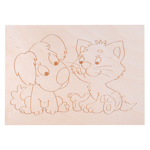 Доски для выжигания 10шт "Новичок"