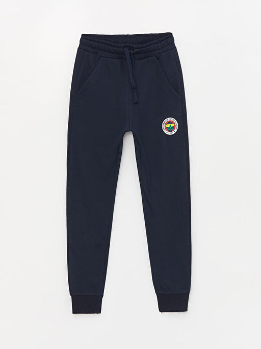 Beli Lastikli Fenerbah?e Bask?l? Erkek ?ocuk Jogger E?ofman Alt?