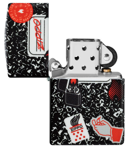 Зажигалка ZIPPO Тетрадь | Notebook 46707  фото 4
