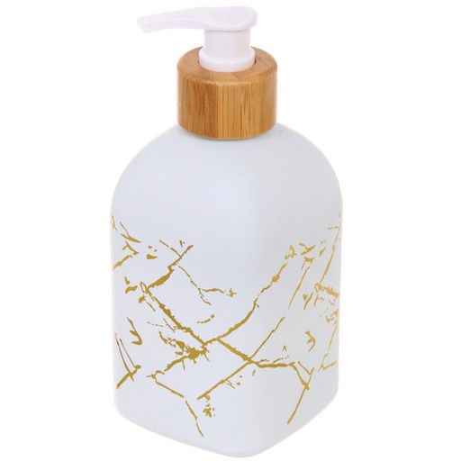 Дозатор для жидкого мыла 380 мл белый CT008W