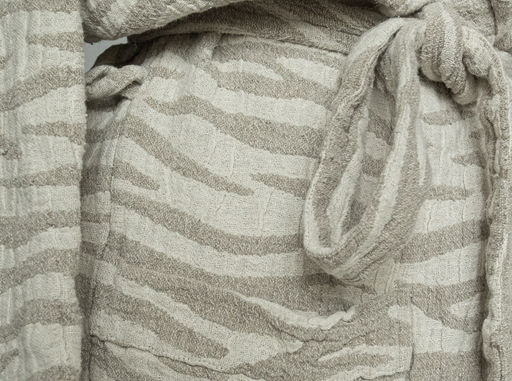 17с134-ШР/039/у/уп. Халат для бани 170*176 96*100 "Зебра" цв 330 рис 912