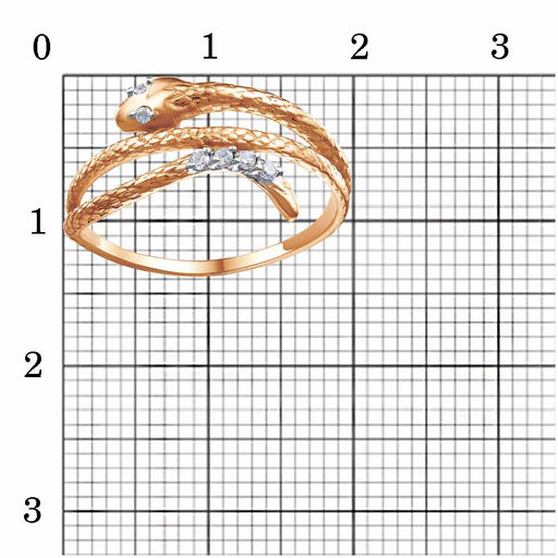 КОЛЬЦО 23815315Д - Красная пресня фото 2