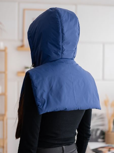 Капор синий, капюшон - Yollochka фото 5