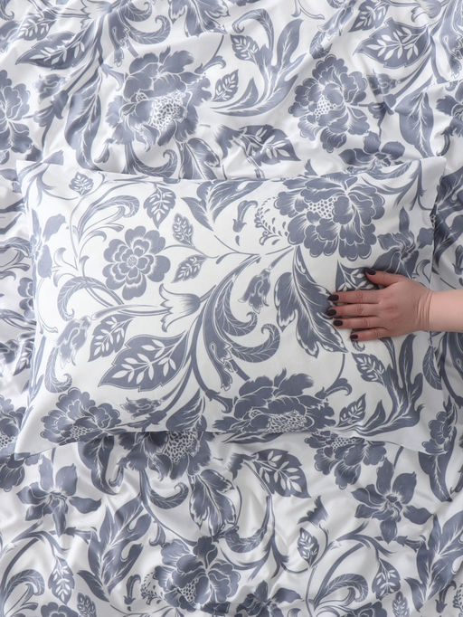 КПБ 2 сп LoveLife Цветы 175*225см, 175*225см, 50*70см-2шт, 75гр/м2, микрофибра фото 4