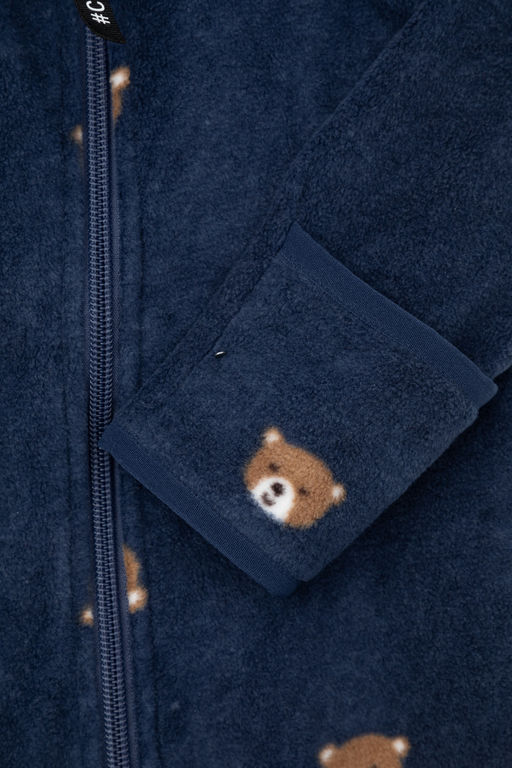 Комбинезон Crockid ФЛ 60008/н/2 ГР флис синий  фото 7