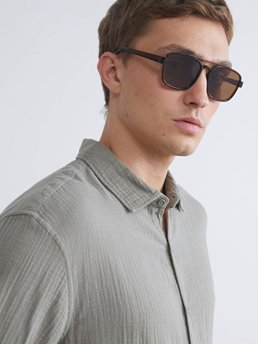 Rahat Kal?p Uzun Kollu Erkek G?mlek