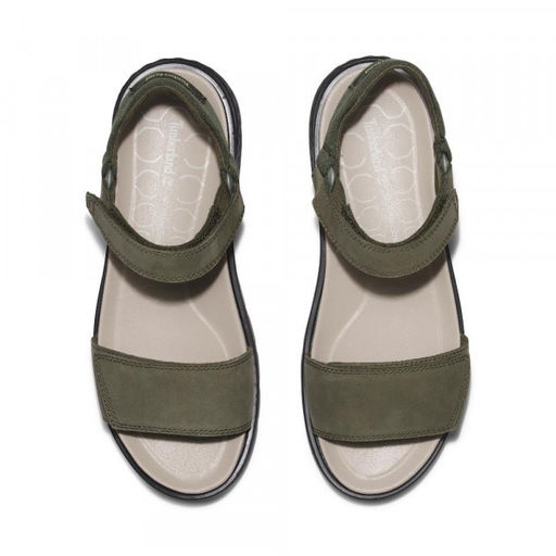 Женские сандалии Timberland Ray City Sandal Ankle Strap зеленые  фото 2