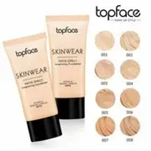 TopFace Instyle Тональная основа матирующая "Skin Wear Matte Longlasting Foundation"№04 - PT468
