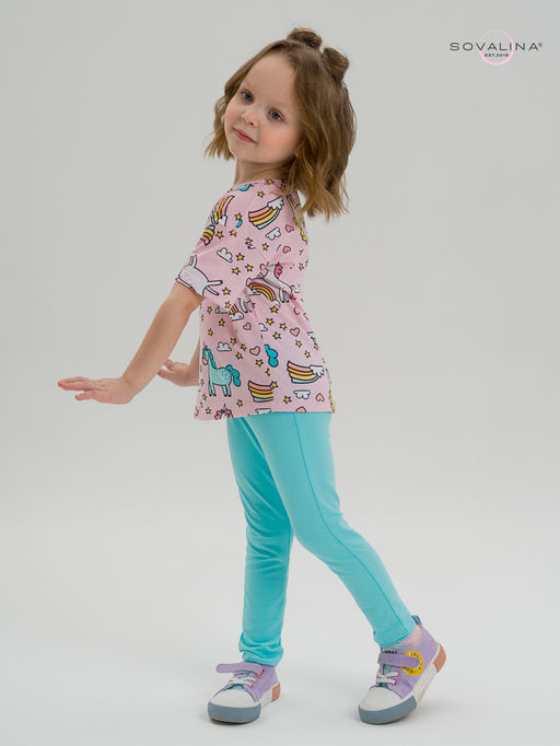 Костюм Мун единорожки на розовом-мятный - Sovalina фото 13