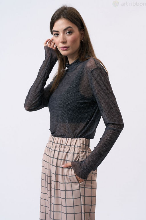 М1060T_3 водолазка сетка - Art ribbon фото 6