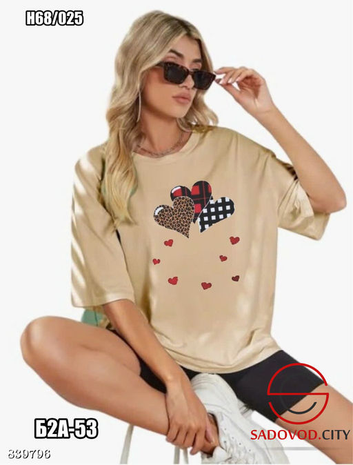 Футболка оверсайз с рисунком - Bruno фото 5