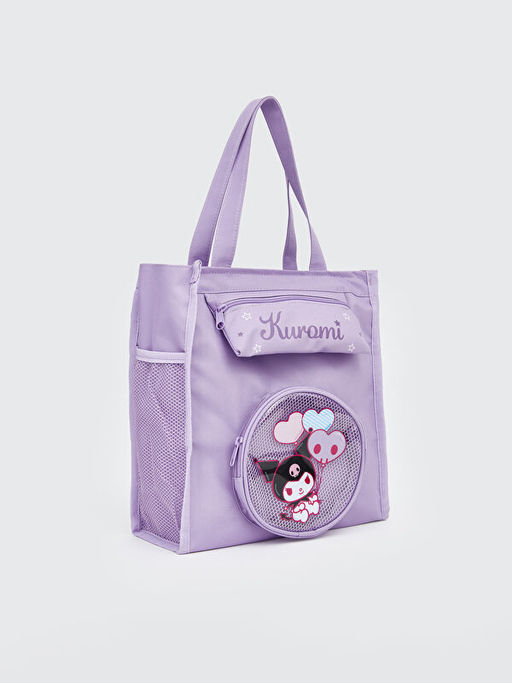 Kuromi Bask?l? K?z ?ocuk Omuz ?antas?