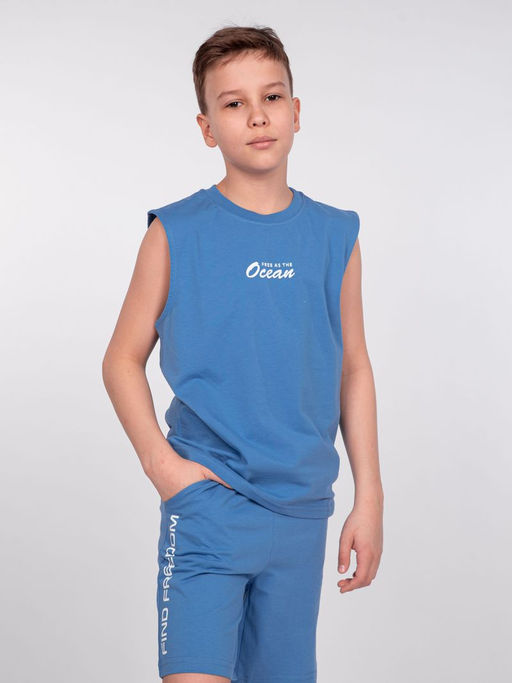 Майка для мальчика 22064 Lets go - Let's go фото 2