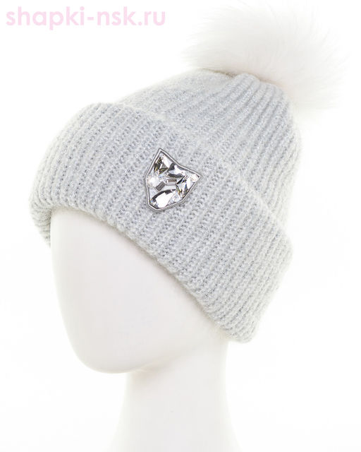 Рафаэла Селия шеврон флис помпон Колпак (56-58)