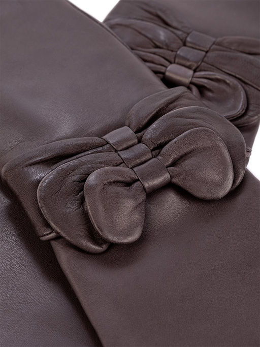 Перчатки женские ш+каш. F-IS0075 d.grey - Eleganzza фото 4