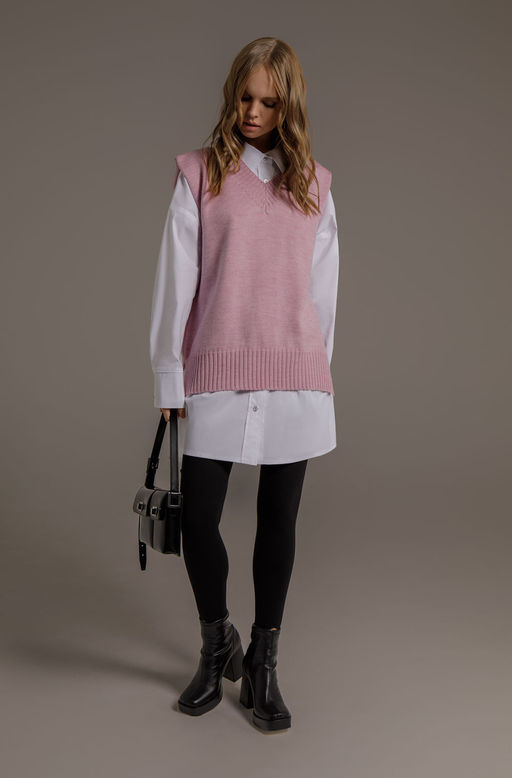 Жилет Pirs 2825 светло-розовый