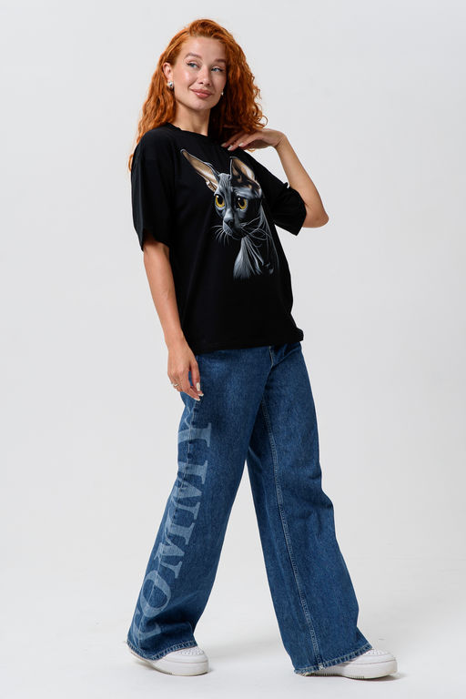 8506/1 Футболка женская оверсайз - Натали фото 102