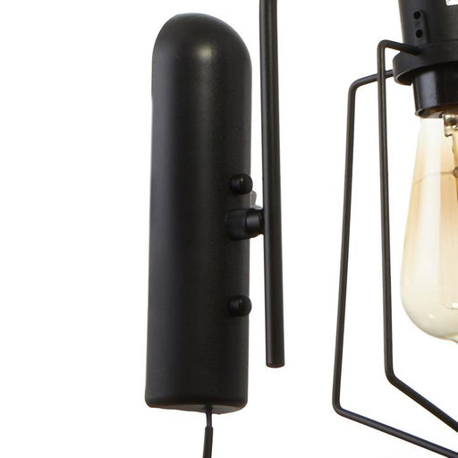 Бра «Компакт», 1×40 Вт E27, черный, 28×18×33 см