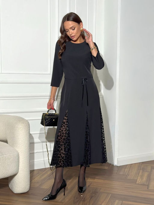 Платье DilanaVIP 2125 черный