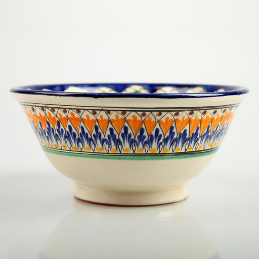 Бульонница узбекская Риштанская Керамика, 1 л, d=18 см, МИКС