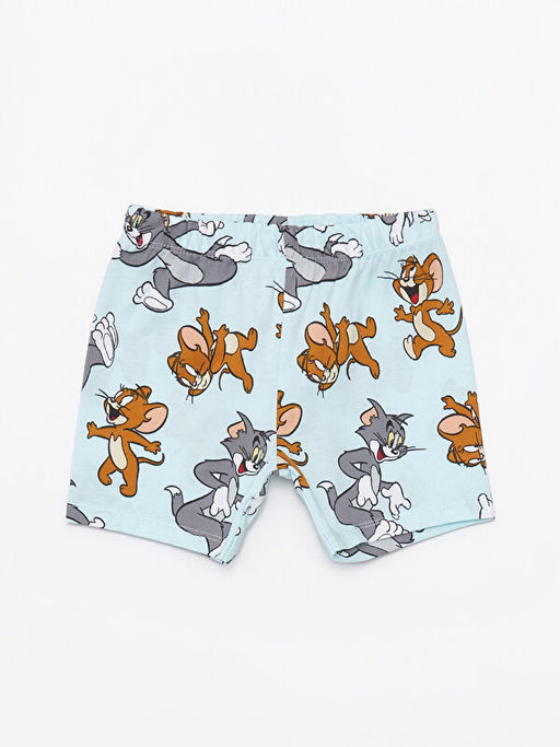 Bisiklet Yaka K?sa Kollu Bugs Bunny Bask?l? Erkek Bebek Pijama Tak?m? - Waikiki фото 3