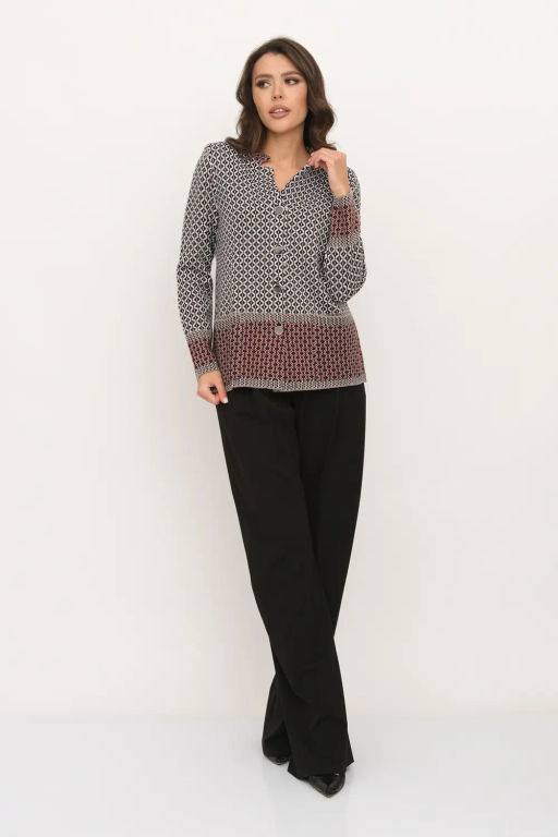 ЗЛАТА Жакет М 3158/терракот