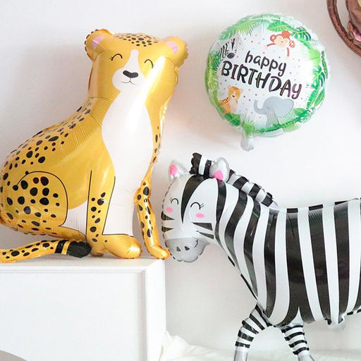 Воздушный шар фольгированный 25" «Леопард», фигура