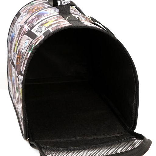 Сумка - переноска для животных с принтом, 46 х 28,5 х 30 см микс - Пижон фото 6