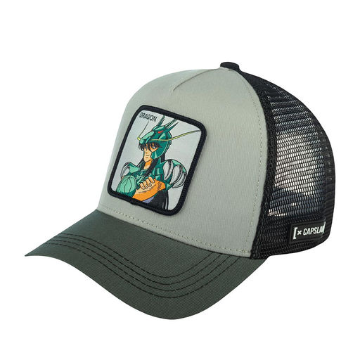 Бейсболка CAPSLAB арт. CL/SAI/1/DRA1 Saint Seiya Dragon (серый)