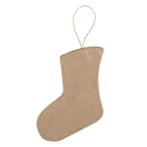 Заготовка для декорирования Love2art PAM-109 фигуры папье-маше 10.2 х 7.6 х 1.2 см 3 шт №01 сапог (10.2x7.6x1.2)