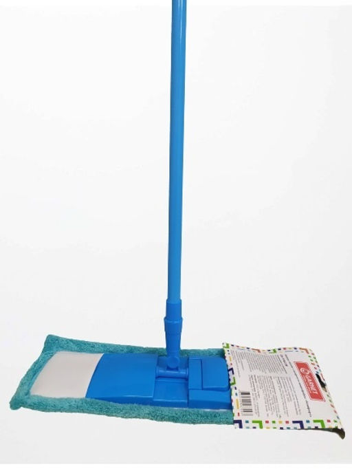 Швабра для пола плоская с насадкой из микрофибры GARNET "Комфорт", арт. GR-YFM-01M, 85986
