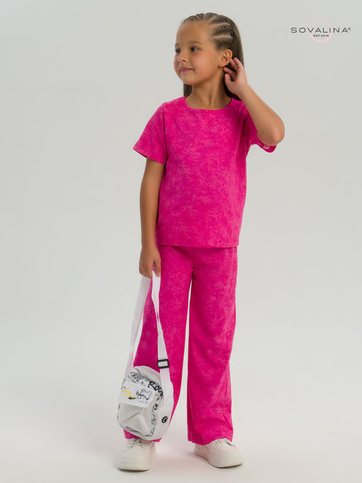 Костюм Лето варенка фуксия - Sovalina фото 3