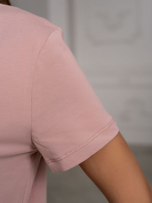 Футболка кулирка с лайкрой (хлопок 95%, лайкра 5%). - Binita фото 5